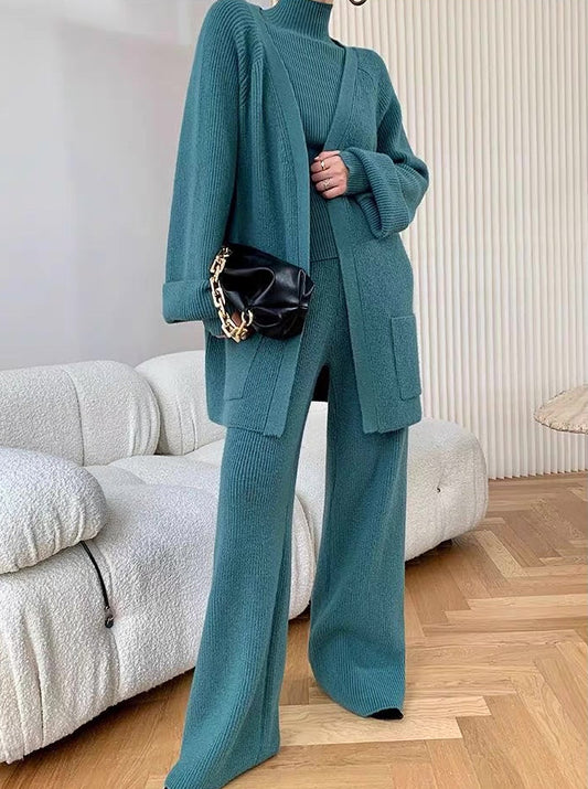 オーバーサイズニットアンサンブルセットアップ